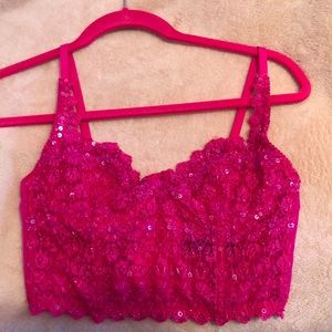 Bebe Bustier top - xs